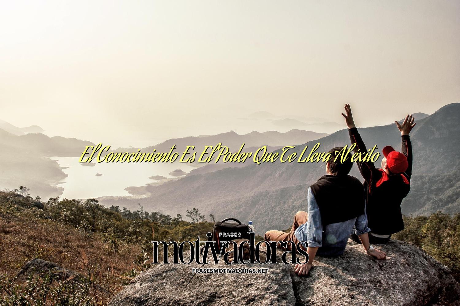 El Conocimiento Es El Poder Que Te Lleva Al éxito